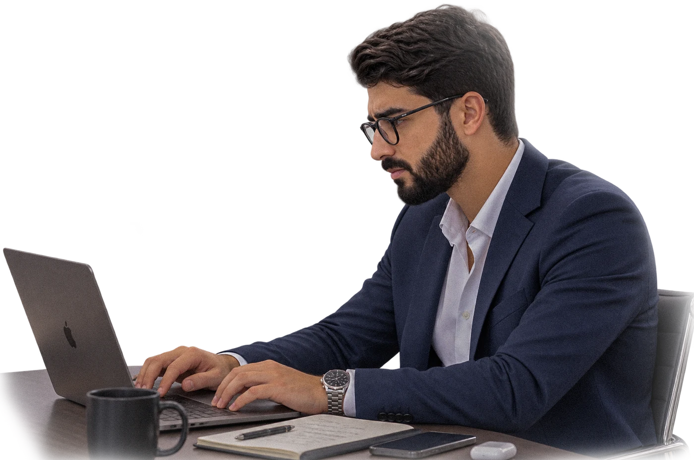 Bid manager préparant une réponse à un appel d'offres